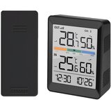 solight TE45 - Vremenska stanica sa budilnikom, 2xAAA, crna | Eponuda.com