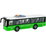 Battery Powered Bus Lights Sounds Friction Drive Green 1:16 | shoptok.hr