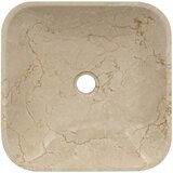  Umivaonik krem 40 x 40 x 10 cm mramorni | shoptok.hr