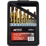 Awtools Metal Drill HSS-G Titan Set 19L. /1.0-10.0mm/, (21106694) Cene
