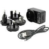Ladeset Zone 2 polnilnik za mobilne telefone USB\, Micro USB črna, (20519107)