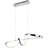 Tri O LED viseča svetilka v srebrni barvi Padua – | Shoptok.si
