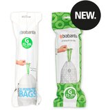 Brabantia PerfectFit vrečke za smeti v roli - 23-20 L (G) - 12-delno pakiranje | Shoptok.si