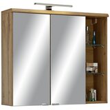 Premium Living Omara Z Ogledalom Float, Hrast, Led | Shoptok.si
