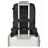 Travelite Workfloow M Black Nahrbtnik Črna | Shoptok.si
