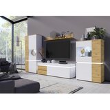 Modern Living Tv-element Luci, Bela, Barva Hrasta | Shoptok.si