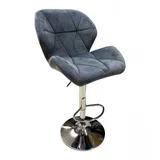 stolica barska KY-717 51x57,5x93-114,5cm tamno siva