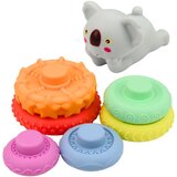  Senzorna piramida s edukativnim tornjem s koalom, šarena, 7 komada. | shoptok.hr