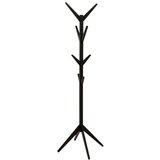 Five Čiviluk samostojeći Woody 174 cm drvo crna (138940A) | ePonuda.com