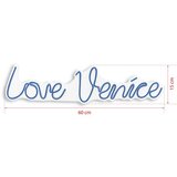 WALLXPERT dekorativna plastična led rasveta love venice blue | ePonuda.com