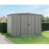 EcoStar Spremište Elegant-S Typ 3 (Vanjska širina uklj. krovni prevjes: 323,6 cm, Vanjska dubina uklj. krovni prevjes: 247,7 cm, Siva, Dvostruka vrata) Cijene