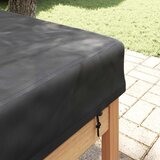  Pokrov za stol Jednobojno Crna 262 x 102 x 15 cm tkanina | Eponuda.com