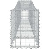  Lučne gabionske košare 9 kom 400x30x40/60 cm pocinčano željezo | shoptok.hr