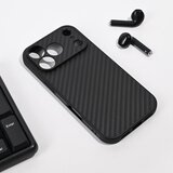 CARBON FIBER Maska za iPhone 17 Pro 6.3, Crna Cene