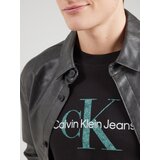 Calvin Klein Jeans Majica smaragd / črna / bela | Shoptok.si