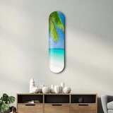 WALLXPERT Heaven Beach Višenamenska Dekorativna Tempered Staklena Slika | Eponuda.com