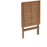 Kave Home Vrtna miza iz masivne akacije 70x70 cm Sadirar – | Shoptok.si