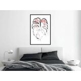  Poster - Black Leaf Outline 40x60 | shoptok.hr