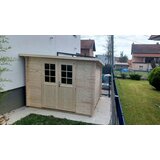Male kuće Drvena vrtna kućica GLORIA D 290 × 290 cm – bez završnog krovnog pokrova | shoptok.hr