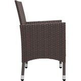  9-dijelni vrtni blagovaonski set smeđi | shoptok.hr