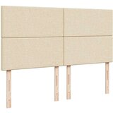 vidaXL Otomanski krevet s madracem krem 160x200 cm od tkanine | shoptok.hr