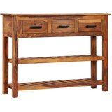  Komoda s 3 ladice 110 x 30 x 80 cm od masivnog bagremovog drva | Eponuda.ba
