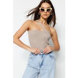 Trendyol Bodysuit - Beige - Fitted Cijene