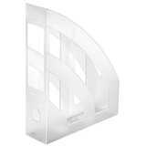 Herlitz Stalak za spise okomiti Classic, PVC, prozirni, mat | shoptok.hr