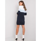 RUE PARIS Dress-RV-SK-5869.04-navy blue | shoptok.hr