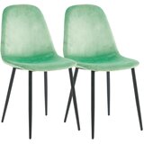 MID.YOU Set Stolov Fiolo, Metino Zelena, 2 Kos | Shoptok.si