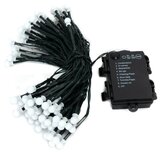 Aigostar LED spoljašnja božićna girlanda 100xLED/8 funkcija 3xAA 10,3m IP44 topla bela | Eponuda.com