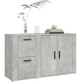  Komoda siva boja betona 100x33x59,5 cm od konstruiranog drva | Eponuda.ba