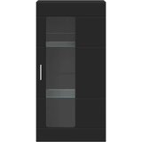 vidaXL Omarica za montažo na steno s polico Črna 55 x 29 x 100 cm | Shoptok.si
