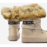 Resti Beige slip-on boots a'la snow boots for women Gomllo | ePonuda.com