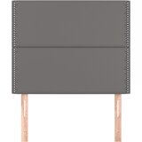  Uzglavlje sivo 100x5x118/128 cm umjetna koža | shoptok.hr
