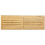  Vrtna konzola s pohranom Svijetla akacija 110 x 35 x 75 cm - 110 x 35 x 75 cm Svijetli bagrem | shoptok.hr