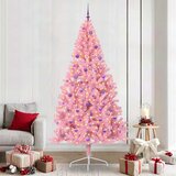  Umjetno predsvijetljeno božićno drvce Ružičasta 240 cm PVC | shoptok.hr