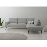 Scandic Svijetlo siva kutna garnitura od šenila (s desnim kutom/u obliku slova L) Amsterdam – | shoptok.hr