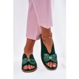 S. BARSKI Womens Sandals With Bow On Flat Heel S.Barski | Shoptok.si