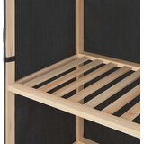  Ormar od tkanine 110 x 40 x 170 cm sivi | Eponuda.com
