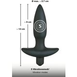 Black Velvets Črni žametni vibracijski stožec - majhen | Shoptok.si