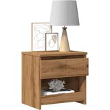 vidaXL Nočna omarica Artisan Oak 40x30x39 cm Inženirski les | Shoptok.si