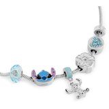 Disney Stitch Srebrna narukvica s privjescima | shoptok.hr