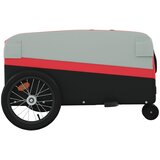  Prikolica za bicikl crno-crvena 45 kg željezna 138 x 69 x 58 cm | shoptok.hr