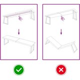  Kupaonska radna ploča svjetlosmeđa 160x40x(2-4) cm masivno drvo | shoptok.hr
