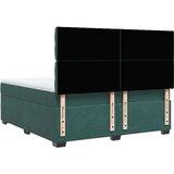  Krevet s oprugama i madracem tamnozeleni 180x200 cm baršunasti | shoptok.hr