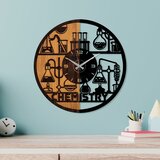 Wallity Zidni sat 76, 56 cm, Smeđe-crni | Eponuda.ba