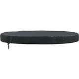  Pokrivač za Vanjski Stol Crna 112 x 112 x 10 cm 600D tkanina | shoptok.hr