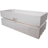  Drvena posuda za cvijeće 40 cm | shoptok.hr