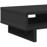  Stalak za monitor crni 50 x 27 x 15 cm od konstruiranog drva | shoptok.hr